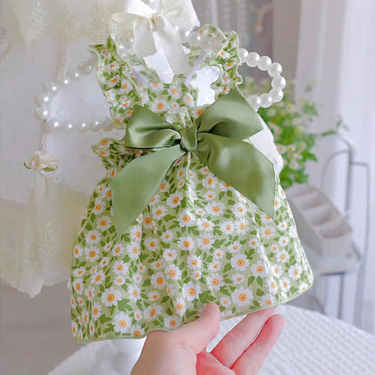 Pet Fashion Spring And Summer Strap Dress